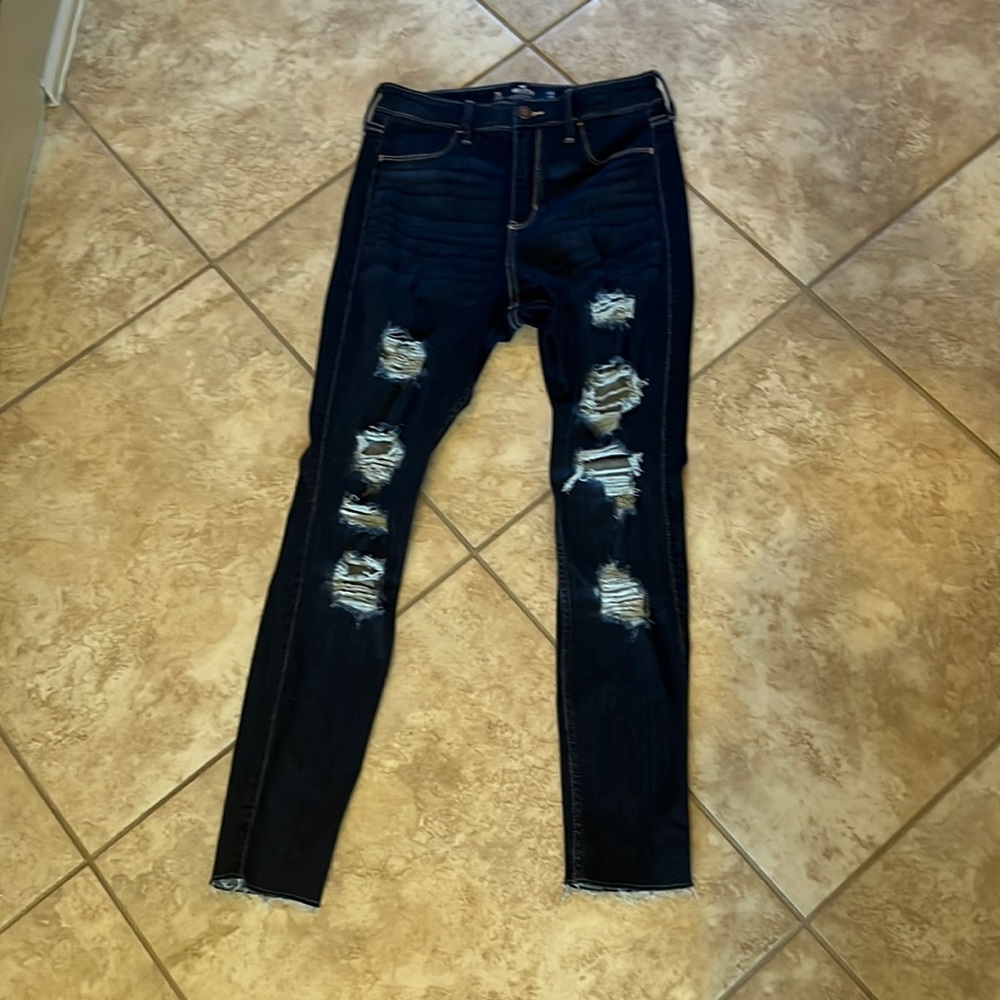 EUC Hollister Curvy High-Rise Jean Legging